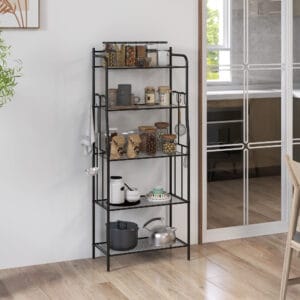 Homcom 5-Tier Kitchen Storage Unit