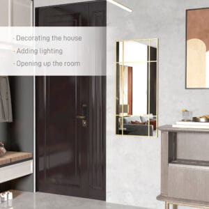 Homcom Window Style Vanity Mirror