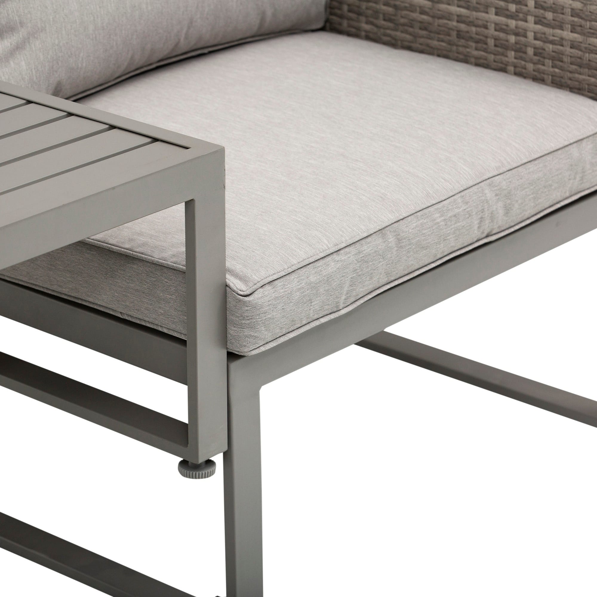 Outsunny 3-in-1 Coffee Table Lounger Outsunny 3-in-1 Coffee Table Lounger