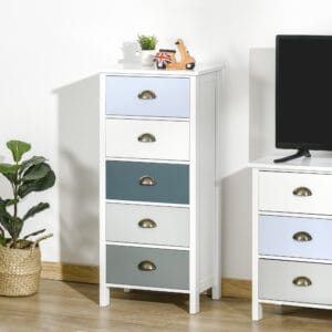Homcom Chest of Drawers 5-Drawers