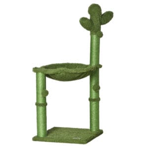 Pawhut Cactus Cat Tree w/ Scratch Post