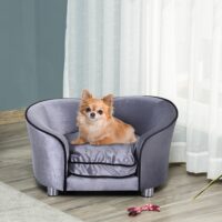 Pawhut Dog/Cat Sofa Bed w/Storage Seat
