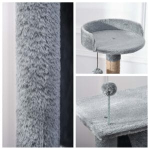 Pawhut Cat Tree Tower Climbing Activity