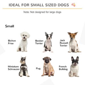 Pawhut Dog Gate w/ Support Feet Wood