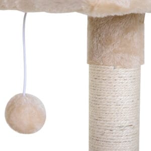 Pawhut Cat Activity Tree Tower Two-Tier