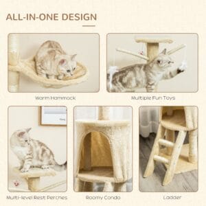 Cat Tree Activity Centre Condo