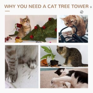 Cat Tree Activity Centre Tower