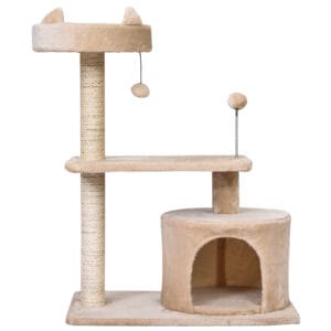 Pawhut Cat Tree Tower Scratching Post