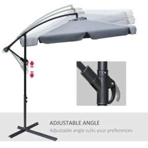Outsunny Parasol Cantilever 2.7m
