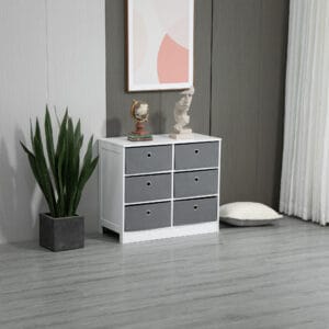 Homcom Chests of Drawer Fabric Cabinet