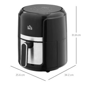 Homcom Air Fryer 1300W 4L 80-200C