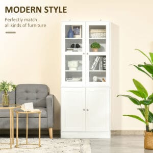 Homcom Bookcase Display Cabinet