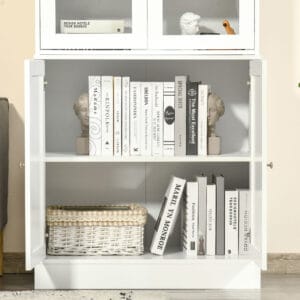 Homcom Bookcase Display Cabinet