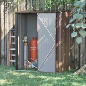 Outsunny Garden Shed Steel w/ Lockable Door