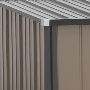 Outsunny Garden Shed Steel w/ Lockable Door