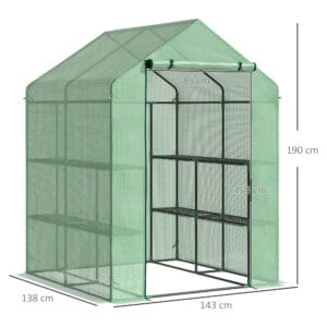 Outsunny Greenhouse 143 x 138 x 190cm