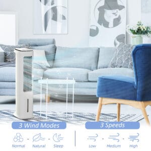 Homcom Air Cooler Evaporative w/ Timer