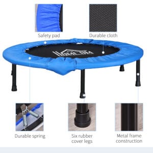 Homcom Mini Trampoline Exercise