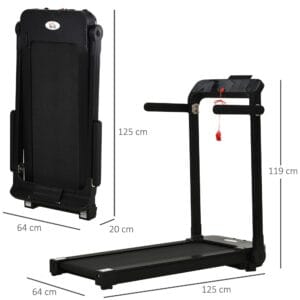 Homcom Electric Treadmill 1.85HP