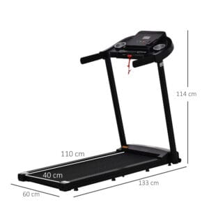 Homcom Treadmill 1.5HP Motorised