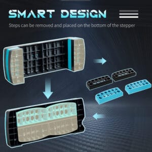 Homcom Aerobic Step Three-Level Adjustable