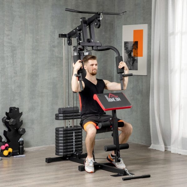 Homcom Multi Gym Machine w/ Weights