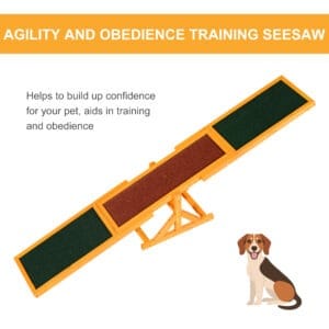 Pawhut Dog Seesaw Training Equipment