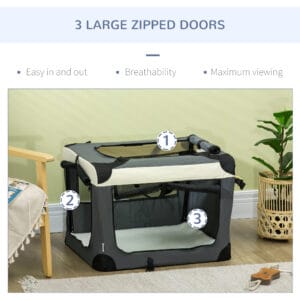 Pawhut Dog Carrier w/ Cushion