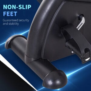 HOMCOM Mini Exercise Bike Portable HOMCOM Mini Exercise Bike Portable