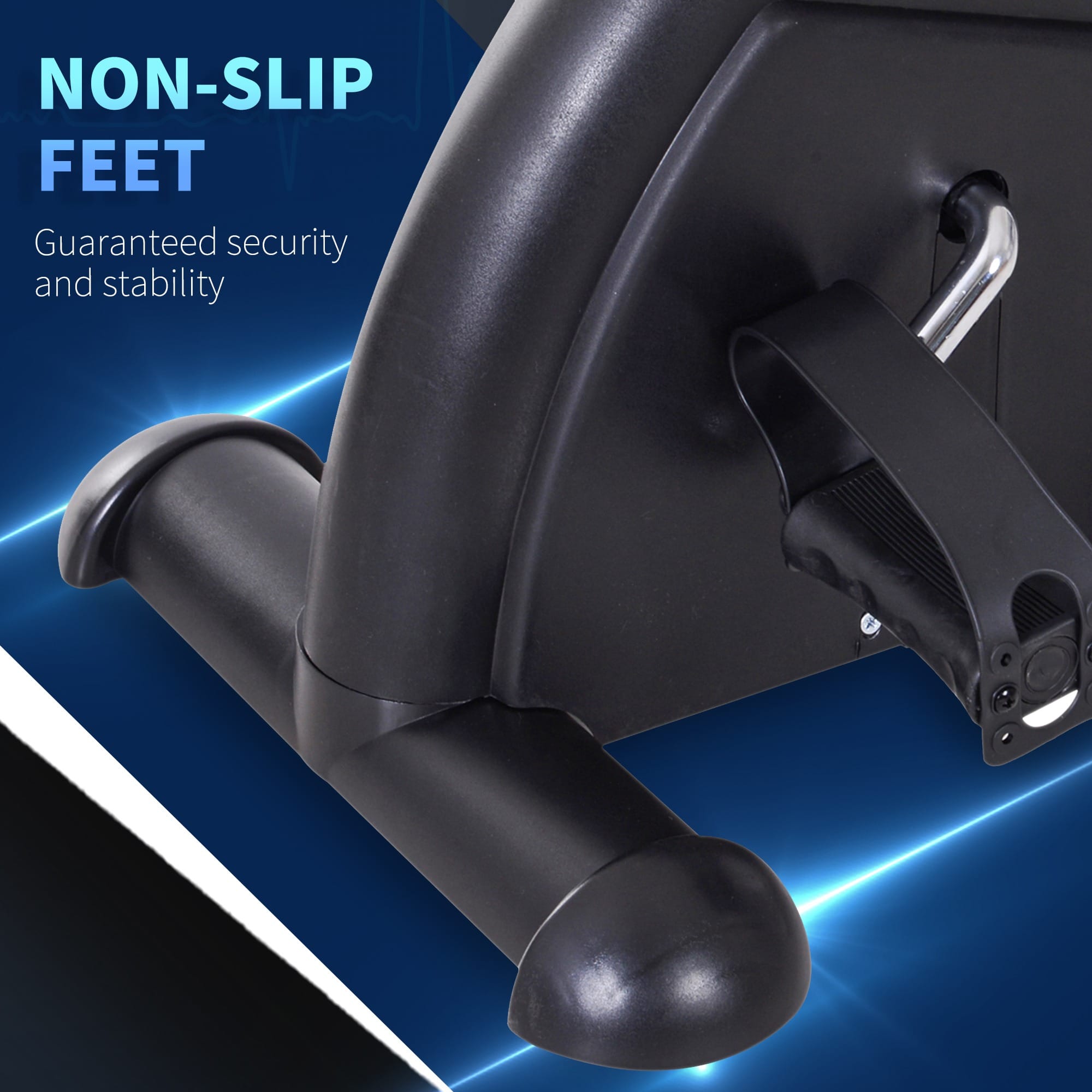 HOMCOM Mini Exercise Bike Portable HOMCOM Mini Exercise Bike Portable