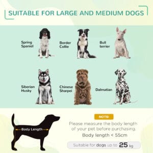 Pawhut Cooling Dog Bed Elevated