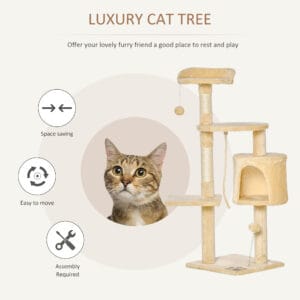 Pawhut Cat Tree Activity Centre