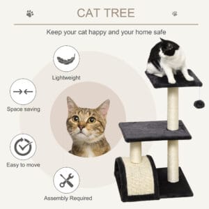 Pawhut Cat Tree Activity Centre
