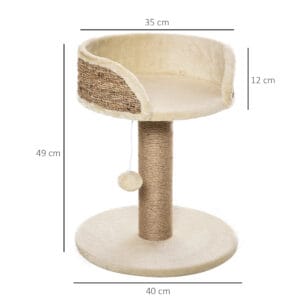 Pawhut Cat Tree Tower Activity Centre