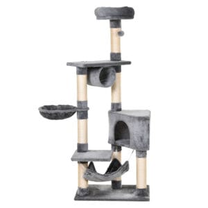Pawhut Cat Tree Tower Activity Stand 150cm