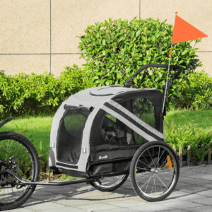 Pet Stroller 2-In-1 Bike Trailer Wheel Reflector