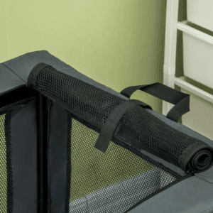 Dog Carrier w/ Cushion Grey 90cm