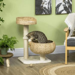 Cat Tree Activity Centre w/ Two Beds