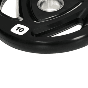 Olympic Weight Plates Tri-Grip Barbell Set