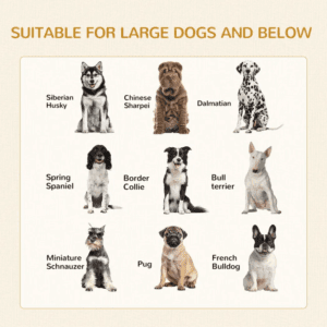 Dog Kennel Furniture End Table w/ Doors