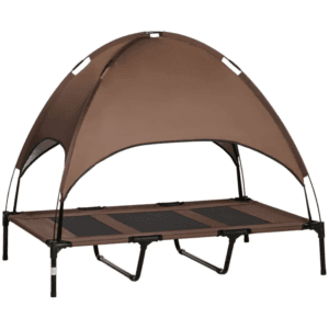 PawHut Elevated Dog Bed w/ Canopy 122cm