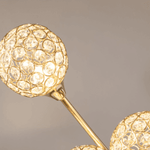 Homcom K9 Crystal Floor Lamp 5 Lights