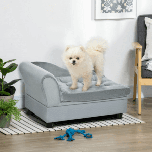 Pawhut Dog Sofa Couch w/ Cushion