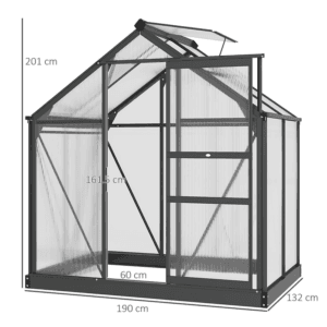 Outsunny Walk-In Greenhouse 6 x 4ft