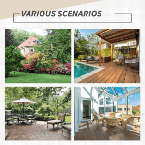 Outsunny 2pcs Rattan Chair w/ Armrest