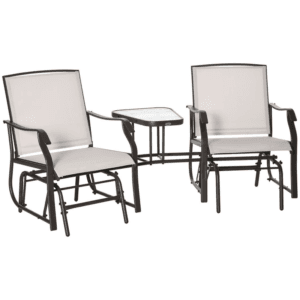 Outsunny Rocking Chairs Double Glider Companion