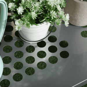 Outsunny 2-Tier Plant Stand Steel Display