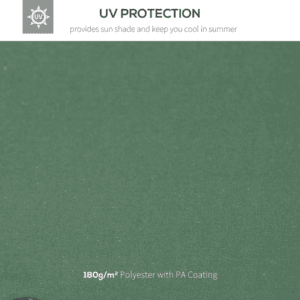 Outsunny 3m 2 Tier Gazebo Top Cover