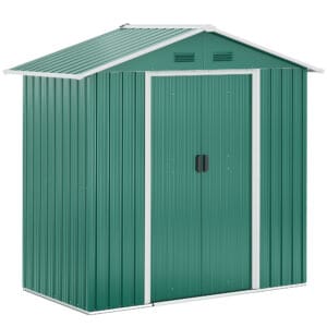 Outsunny Metal Garden Shed 6.5 x 3.5ft