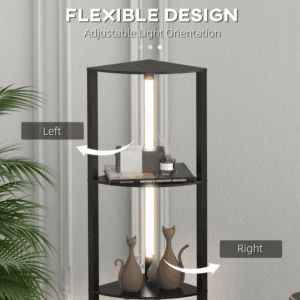Homcom Floor Lamp w/ Dimmable Light
